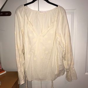 Zara Detailed Long Sleeve Top